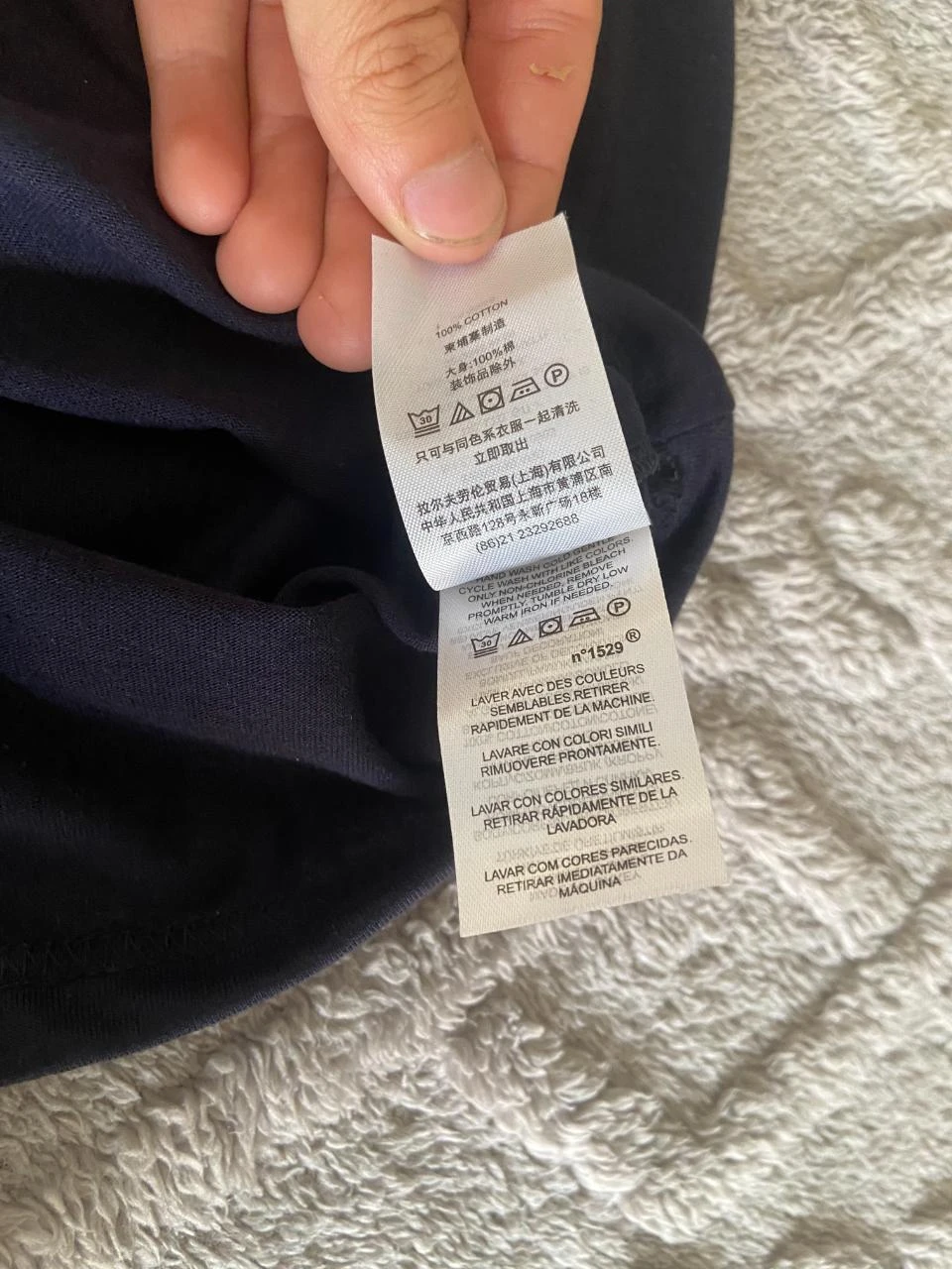 Polo Bear Ralph Lauren T-shirt – Navy – Size L – photo 10